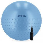 Gimnastikos kamuolys Spokey Half Fit, mėlyna sp., 55 cm