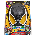 Rinkinys vaidmenų žaidimui, kaukė Hasbro Spiderman Marvel Venom, juoda sp./žalia sp.
