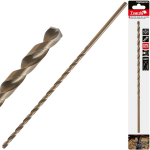 Metalo grąžtas Tvardy T02560XL, metalas/plienui/plastikas, hss, cilindrinis, 6 mm x 26 cm