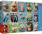 Dėlionė Trefl Crochet Animals, 68 cm x 48 cm, 1000 vnt.