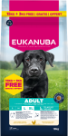 Sausas &scaron;unų maistas Eukanuba Adult Large, vi&scaron;tiena, 18 kg