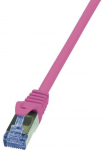 Laidas Logilink CAT 6a S/FTP CQ3069S RJ-45 8P8C, RJ-45 8P8C, 3 m, rožinė sp.
