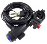 Spyna Bottari 92769, juoda, 1000 mm