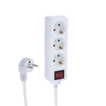 Buitinis ilgintuvas Okko, 3 x 1,5 mm&sup2;, 3 m, 3 lizdų