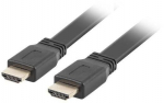 Laidas Lanberg HDMI-HDMI HDMI, HDMI, 1 m, juoda sp.