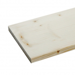 Klijuota plok&scaron;tė Rettenmeier, eglė, 2400 x 300 mm x 18 mm