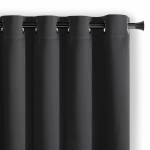 Užtemdanti užuolaida Restilo Blackout, juoda sp., 140 cm x 270 cm