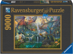 Dėlionė Ravensburger Dragon 16721, 138 cm x 192 cm, 9000 vnt., įvairių spalvų