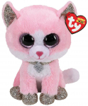 Pliu&scaron;inis žaislas Meteor Cat Fiona, rožinė sp., 24 cm
