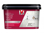 Emaliniai dažai, baldams/dažytų pavir&scaron;ių defektams &scaron;alinti V33 Renovation Perfection Kitchen, satino, 2 l, medvilnės