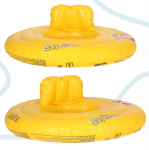Pripučiamas plaustas Bestway Swim Safe ABC 32096, geltona sp., 69 cm x 69 cm