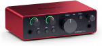 Garso sąsaja Focusrite Scarlett Solo 4th Gen, raudona sp.