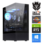 Stacionarus kompiuteris Intop Ryzen 7 5700X, 1 TB, DDR4 16 GB, SSD 1 TB, Nvidia GeForce RTX5060 8 GB GDDR7, Windows 11 Home