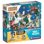 Dėlionė Clementoni Sonic 29798, 33.5 cm x 48.5 cm, 180 vnt., įvairių spalvų