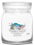 Žvakė, aromatinė Yankee Candle Signature Magical Bright Lights, 35 - 50 h, 368 g, Balta