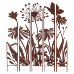Augalo atrama 4IQ Flowers L, 137 cm x 1.5 cm, 170 cm, plienas, ruda sp., 5 vnt.