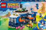 Prekė su pažeista pakuote. Konstruktorius LEGO&reg; Sonic The Hedgehog Sonic komandos sunkvežimis 77006, 747 vnt.