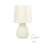 Stalinis &scaron;viestuvas Candellux Lighting Lilu, E14, 40W, balta sp./balta sp.