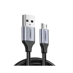 Kabelis Ugreen 60148 USB, USB - micro, 2 m, juoda sp.