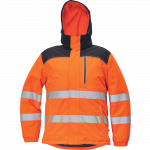 Darbinė striukė vyrams Cerva Knoxfield HV, oranžinė sp., 4XL dydis