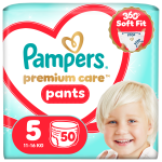 Sauskelnės-kelnaitės Pampers Premium Care Pants, 5 dydis, 50 vnt.