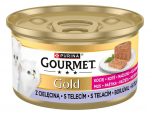 &Scaron;lapias kačių maistas Gourmet, ver&scaron;iena, 0.085 kg