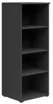 Pastatoma lentyna Black Red White MultiDo S588-REG/45/110/40-GF, grafito sp., 115 cm x 45 cm x 40 cm