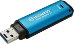 USB atmintinė Kingston IronKey Vault Privacy 50, mėlyna sp., 16 GB