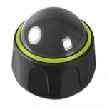 Masažuoklis Teeter Roller Ball, 7 cm, žalia sp.