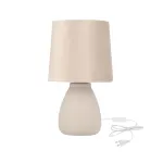 Stalinis &scaron;viestuvas Candellux Lighting Lilu, E14, 40W, smėlio sp./smėlio sp.