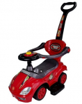Paspiriamas automobilis Lean Toys Mega Car 3in1, raudona sp.