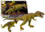 Figūrėlių rinkinys, dinozauras Tyrannosaurus, 2 vnt., žalia sp.