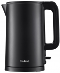 Elektrinis virdulys Tefal Thermo protect KO1408E0, 1.5 l, juoda sp.