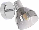&Scaron;viestuvas sieninis Candellux Lighting Grazia 91-45652, E14, 1 x 40 W, pilka sp. / sidabro sp.