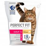 Sausas kačių maistas Perfect Fit Adult 1+, 0.75 kg