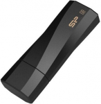 USB atmintinė Silicon Power Blaze B07, juoda sp., 64 GB