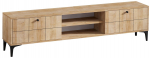 TV staliukas Kalune Design Hera, ruda sp., 180 cm x 31 cm x 55 cm