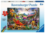 Dėlionė Ravensburger T-Rex Terror 05160, 18 cm x 26 cm, 35 vnt., įvairių spalvų