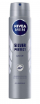 Vyri&scaron;kas dezodorantas Nivea Silver Protect, 250 ml