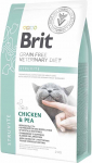 Sausas kačių maistas Brit Veterinary Diet Chicken & Pea, vi&scaron;tiena, 2 kg