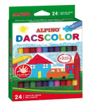 Kreidelės, va&scaron;kinės Alpino 1ADC050295, įvairių spalvų, 24 vnt.