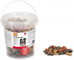 Skanėstas &scaron;unims Karlie Mini Bones Mix, vi&scaron;tiena/la&scaron;i&scaron;a, 0.5 kg