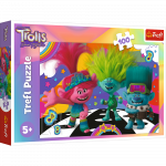 Dėlionė Trefl Trolls 16461T, 27.5 cm x 41 cm, 100 vnt., įvairių spalvų