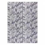Kilimas vidaus Hakano Vinea Chevron, kreminė/mėlyna, 170 cm x 120 cm
