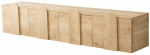 TV staliukas Kalune Design New Line, ąžuolo sp., 35 cm x 180 cm x 35 cm