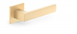 Durų rankena, vidaus Metal-Bud Q Slim Brushed Gold CUBE Q SLIM, aukso