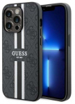 Telefono dėklas Guess Printed Stripes GUHMP14XP4RPSK, Apple iPhone 14 Pro Max, juoda sp.
