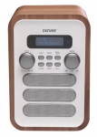 Skaitmeninis radijas Denver DAB-48, balta sp.