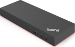 Prisijungimo stotis ir prievadų daugintuvas Lenovo ThinkPad Thunderbolt 3 Dock Gen 2 40AN0135SA, juoda sp./raudona sp.