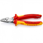 Presavimo replės elektros instaliacijai Knipex 97 78 180 T, 180 mm